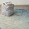 Homeroots 5 ft. Round Light Blue & Ivory Abstract Sky Area Rug 385370 - alternate 2